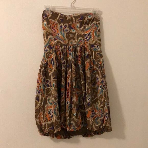 Dresses & Skirts - Fully Lined  Glam Fairy Cottage Core Strapless Bubble Hem Party Dress Size 6